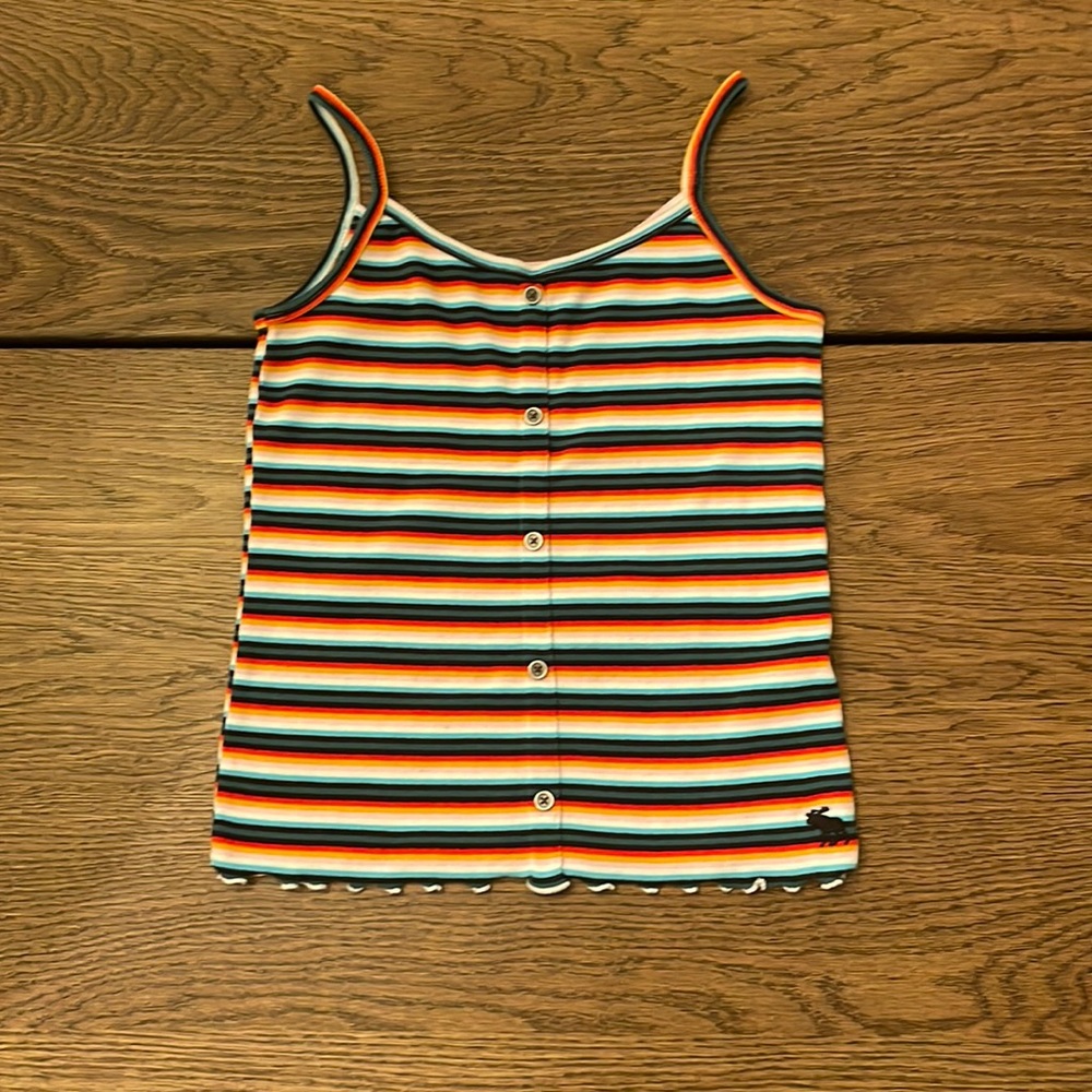 Abercrombie Kids rainbow tank top.